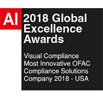 2018 AI Global Excellence Awards Most Innovative OFAC Solutions Company